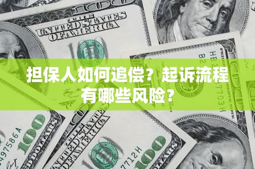 济南担保人如何追偿？起诉流程有哪些风险？