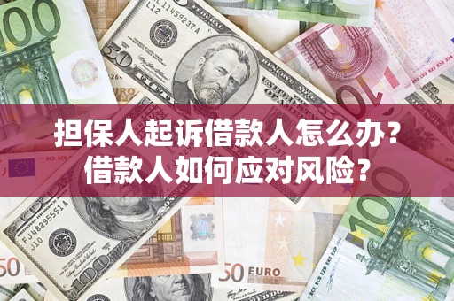济南担保人起诉借款人怎么办？借款人如何应对风险？