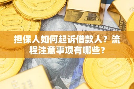 济南担保人如何起诉借款人？流程注意事项有哪些？